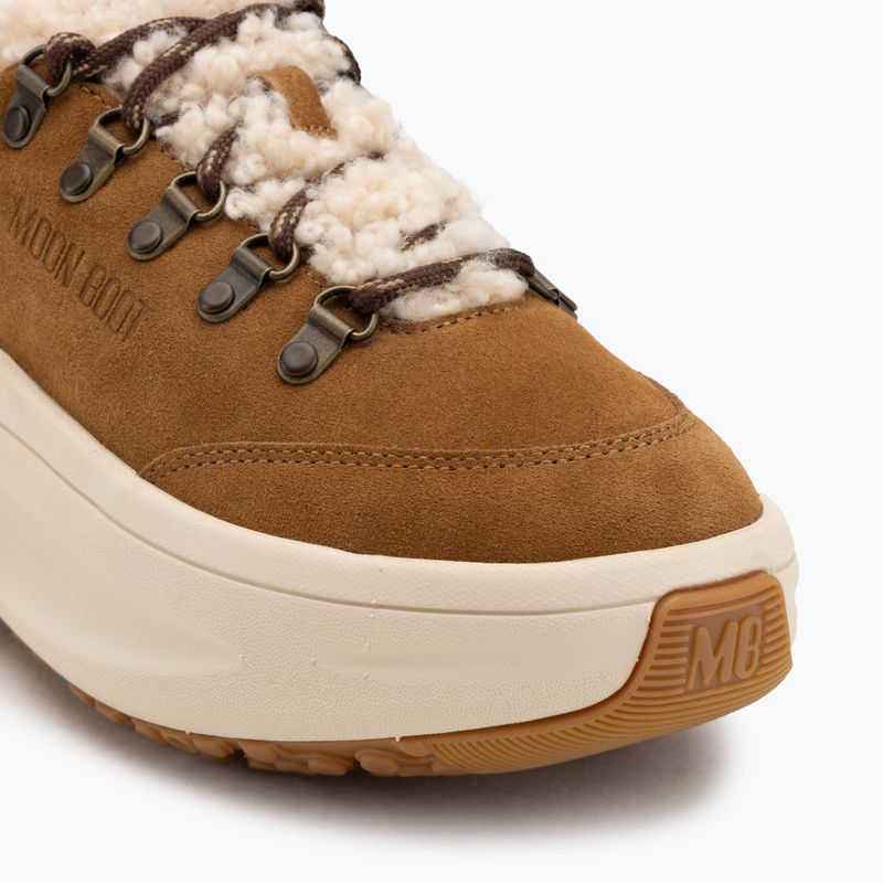 Ghete de zăpadă pentru femei  Moon Boot Moon247 City Shearling cognac 7