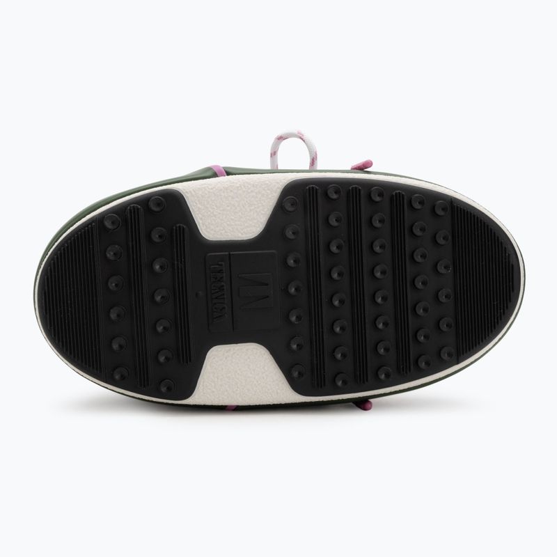 Ghete de zăpadă pentru femei  Moon Boot Icon Low Space Racing forest green/silver/pink 4