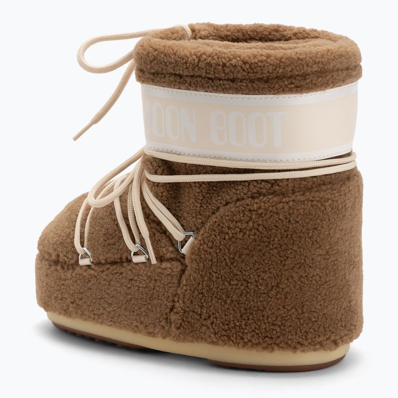 Ghete de zăpadă pentru femei Moon Boot Icon Low Fleece camel 3