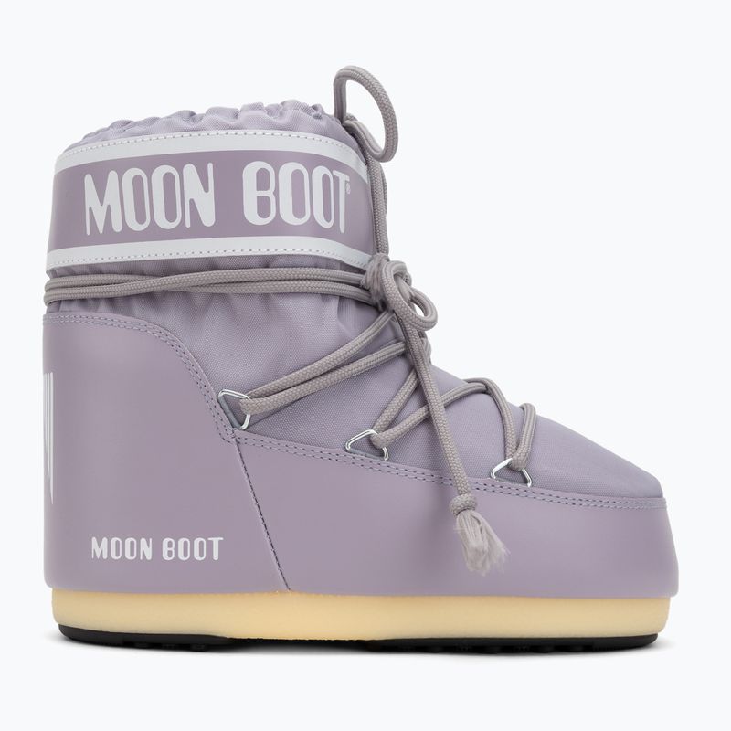 Ghete de zăpadă pentru femei Moon Boot Icon Low Nylon lilas 2