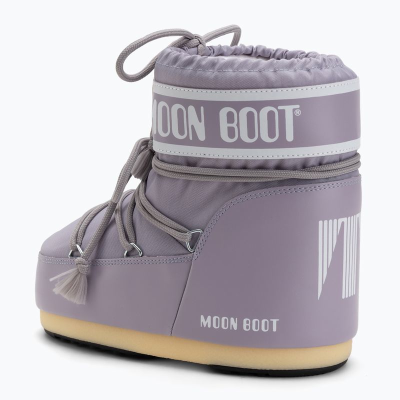 Ghete de zăpadă pentru femei Moon Boot Icon Low Nylon lilas 3