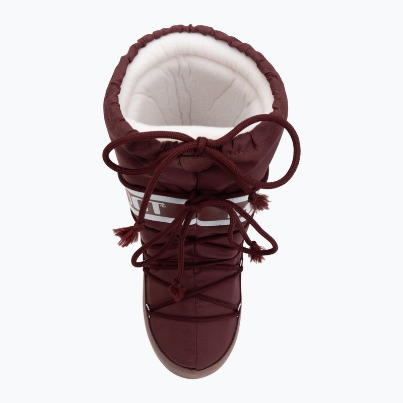 Ghete pentru femei Moon Boot Icon Nylon burgundy 5