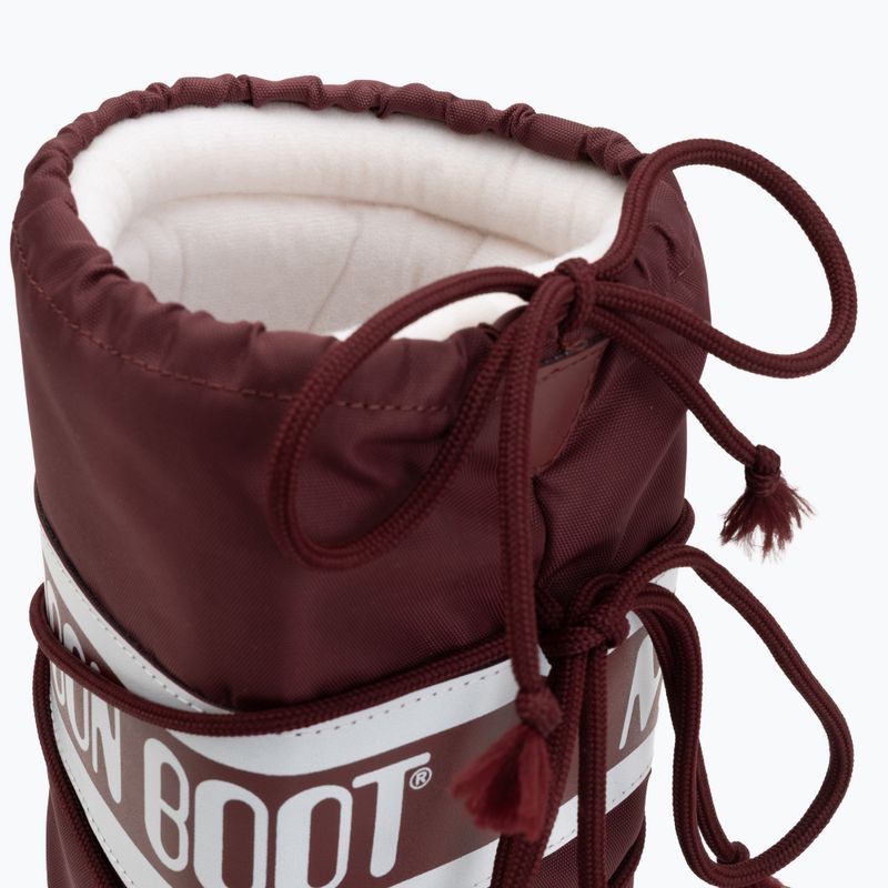 Ghete pentru femei Moon Boot Icon Nylon burgundy 6
