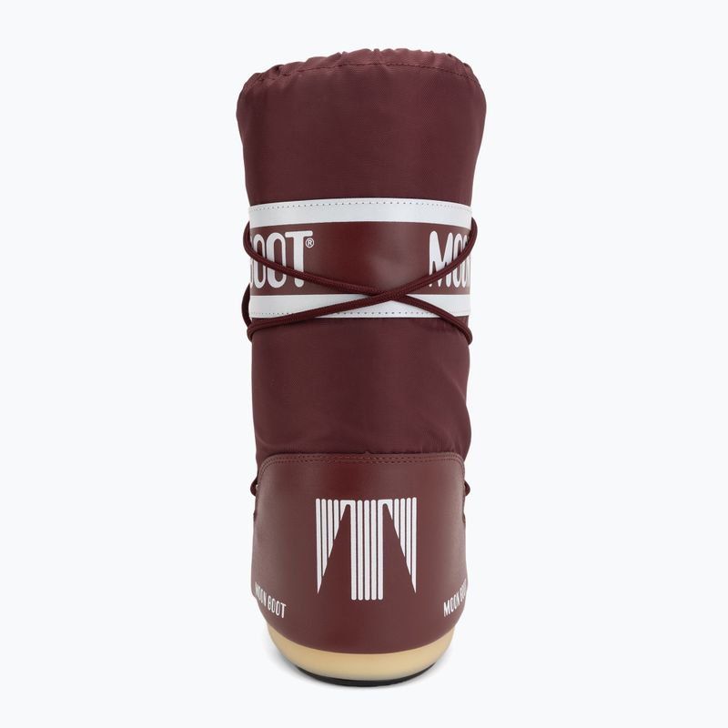 Ghete pentru femei Moon Boot Icon Nylon burgundy 7