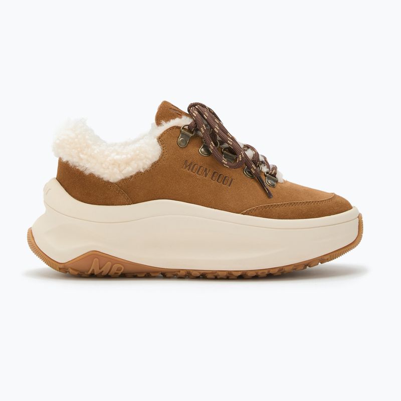 Ghete de zăpadă pentru femei  Moon Boot Moon247 City Shearling cognac 8