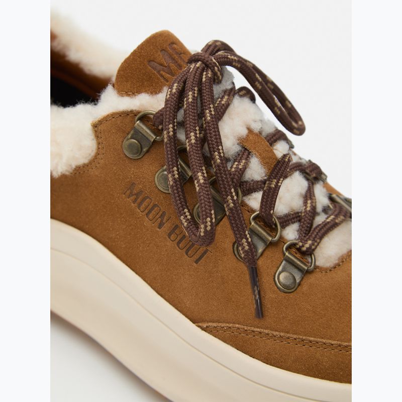 Ghete de zăpadă pentru femei  Moon Boot Moon247 City Shearling cognac 11