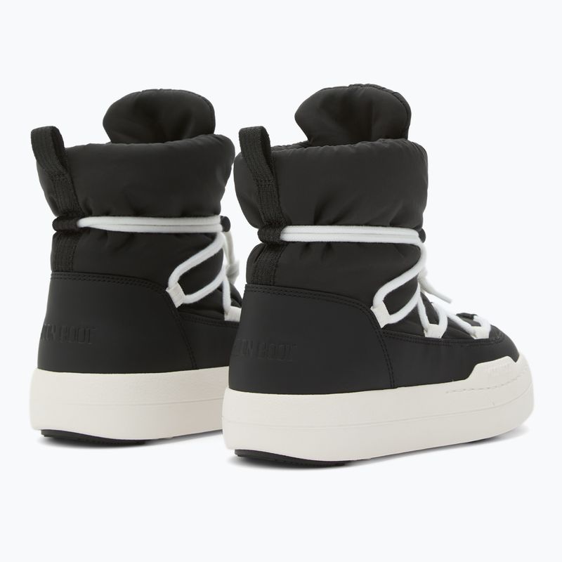 Ghete pentru copii Moon Boot Park Lace Mid Jr black 2