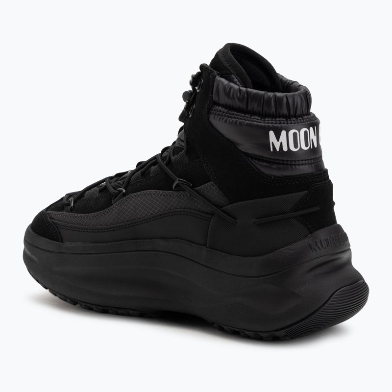 Ghete de zăpadă pentru bărbați Moon Boot Moon247 Xlace Mid black 3