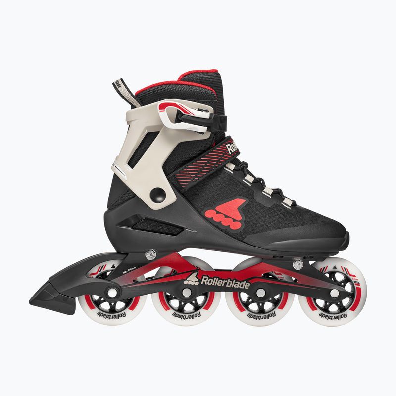 Role pentru bărbați Rollerblade Macroblade 84 black/sand/red 2