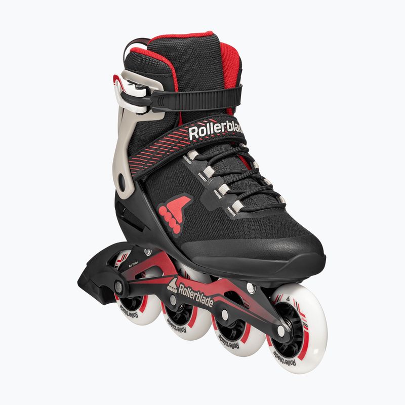 Role pentru bărbați Rollerblade Macroblade 84 black/sand/red 4