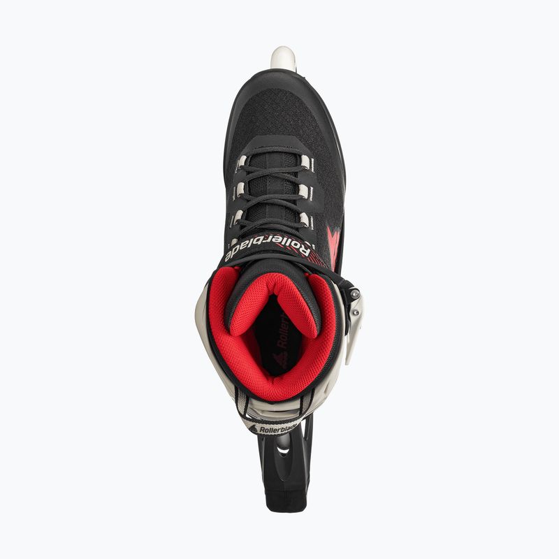 Role pentru bărbați Rollerblade Macroblade 84 black/sand/red 6