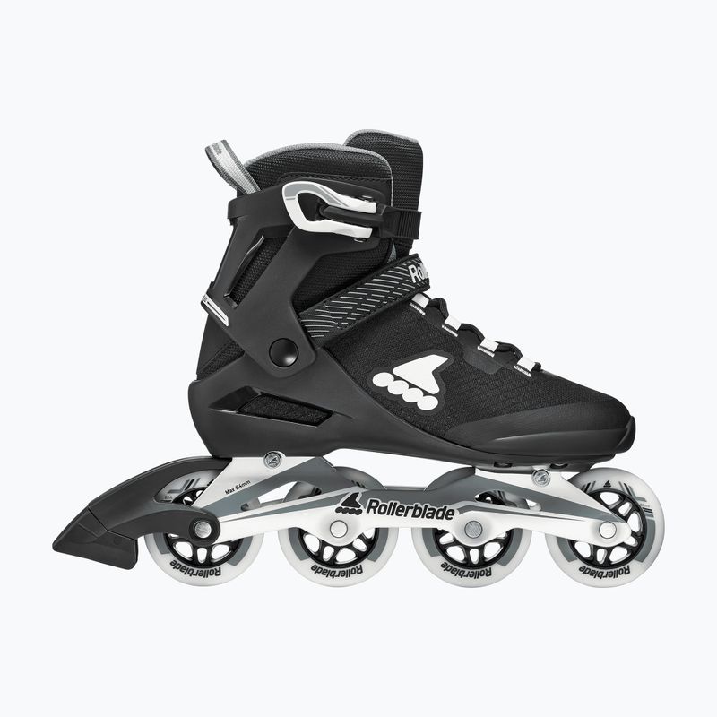 Role pentru bărbați Rollerblade Macroblade 80 black/grey 2
