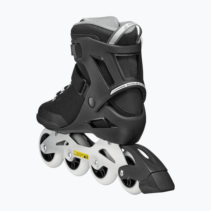 Role pentru bărbați Rollerblade Macroblade 80 black/grey 5