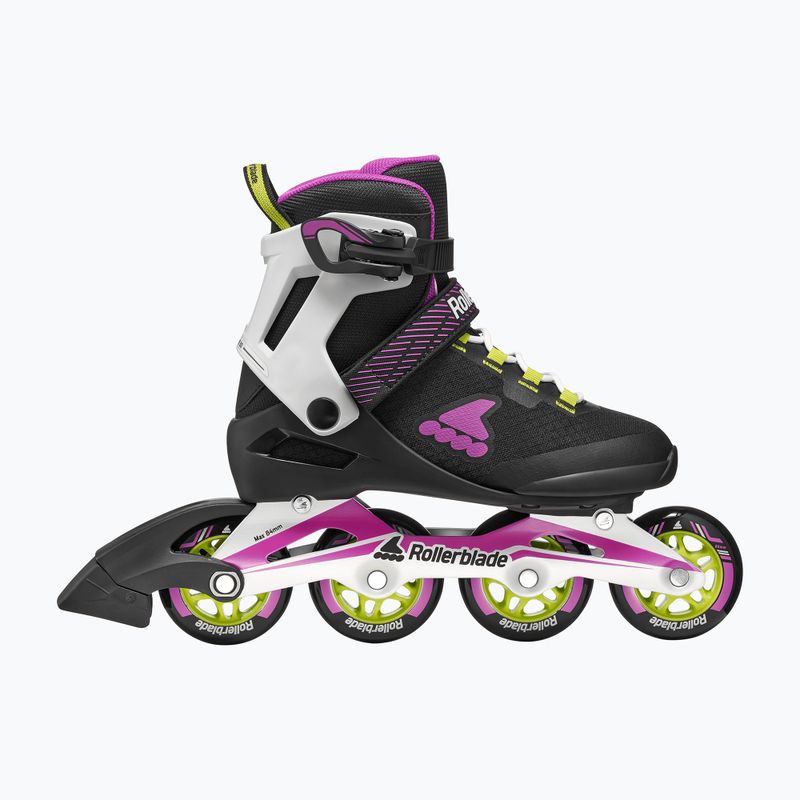 Role pentru femei Rollerblade Macroblade 80 W black/dark fuchsia 2