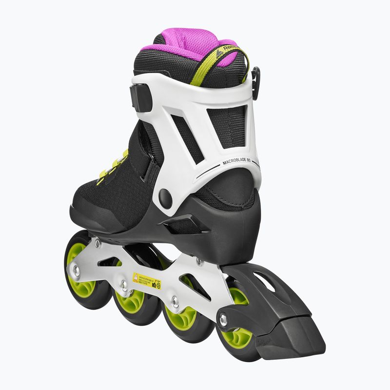 Role pentru femei Rollerblade Macroblade 80 W black/dark fuchsia 5