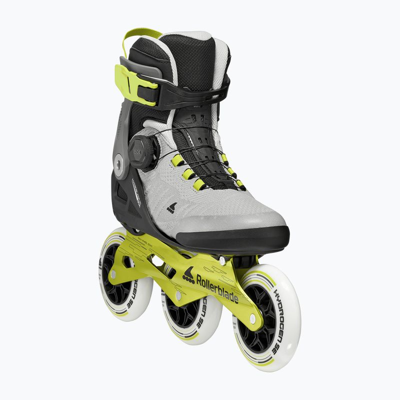 Role pentru bărbați Rollerblade Macroblade 110 Boa black/grey/lime 5