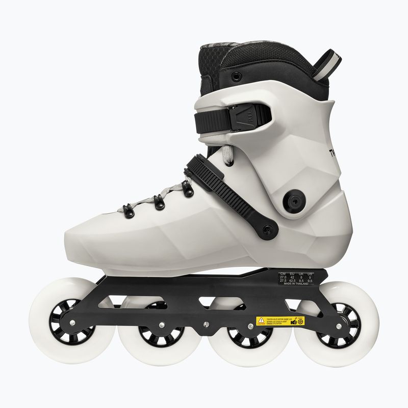 Role Rollerblade Twister 90R white smoke/black 3
