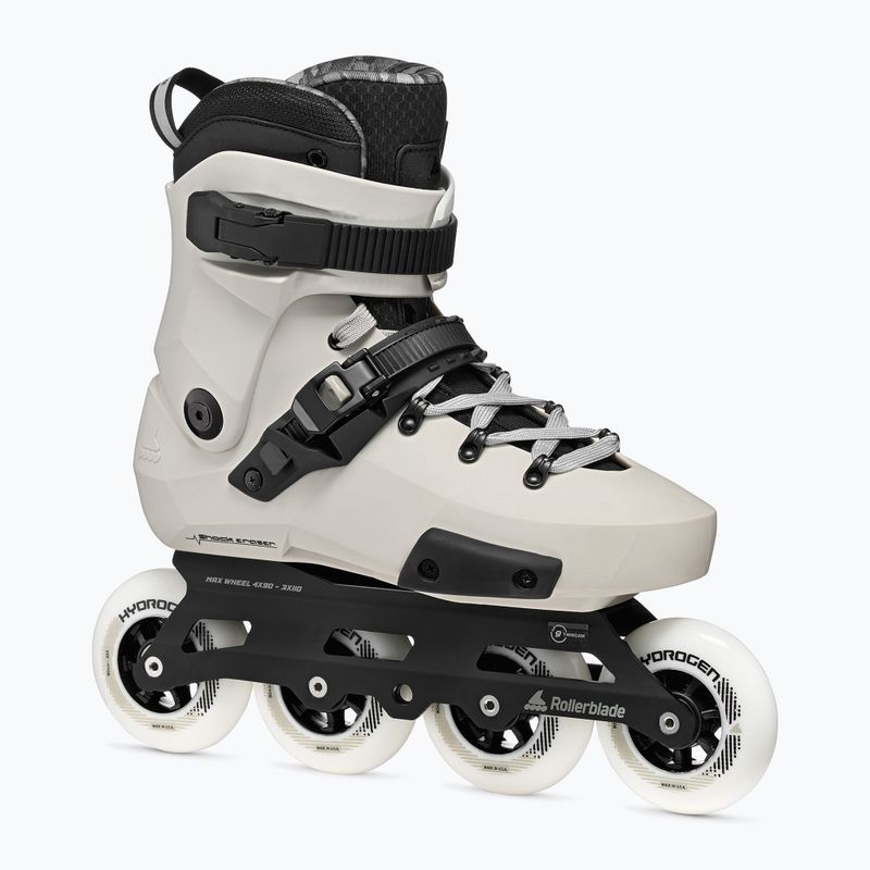 Role Rollerblade Twister 90R white smoke/black 5