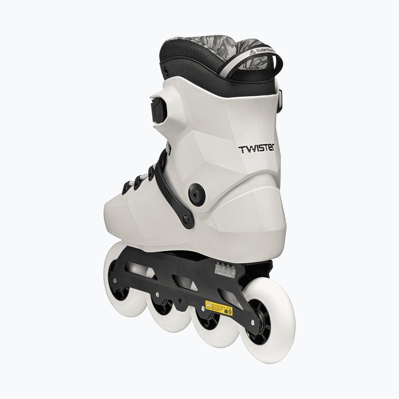 Role Rollerblade Twister 90R white smoke/black 6