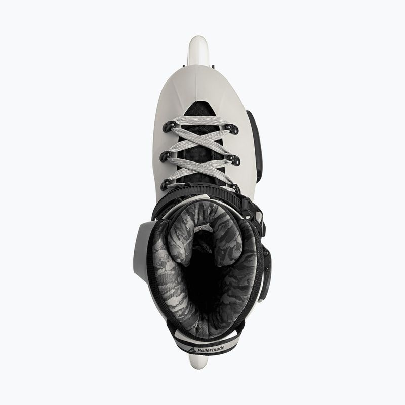 Role Rollerblade Twister 90R white smoke/black 7
