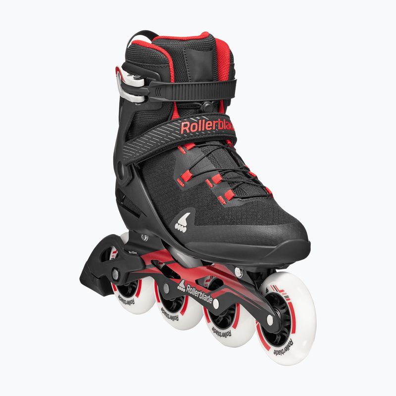 Role pentru bărbați Rollerblade Macroblade 90 black/red 4