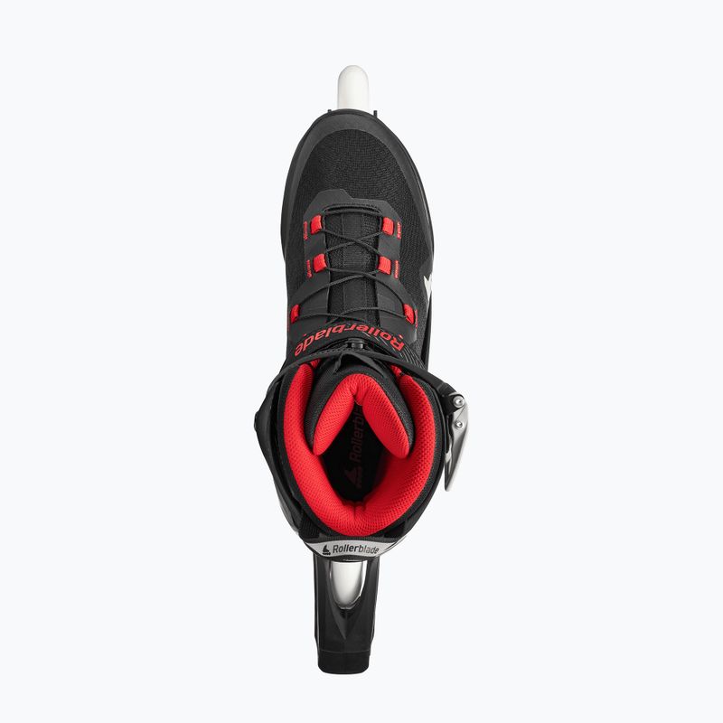 Role pentru bărbați Rollerblade Macroblade 90 black/red 6