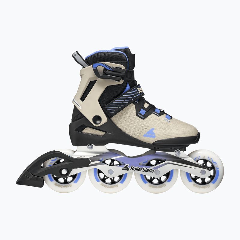 Role pentru femei Rollerblade Macroblade 90 W black/sand/cornflower 2