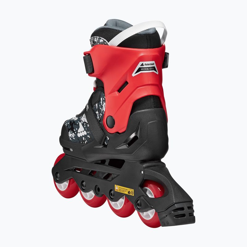 Role pentru copii Rollerblade Microblade SL Jr black/red 6