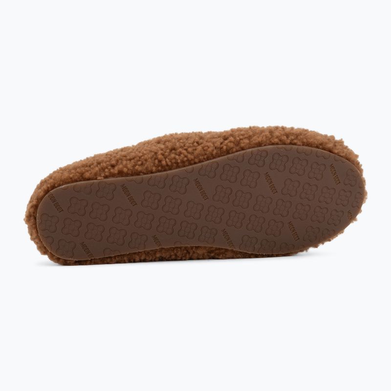 Balerini damă Moon Boot Shearling Ballerina cognac 4