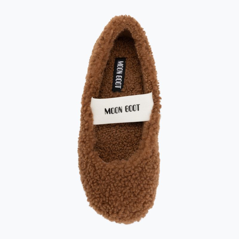 Balerini damă Moon Boot Shearling Ballerina cognac 5