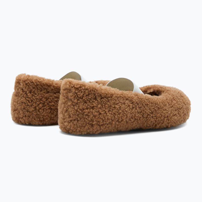 Espadrile pentru femei Moon Boot Shearling Ballerina cognac 2