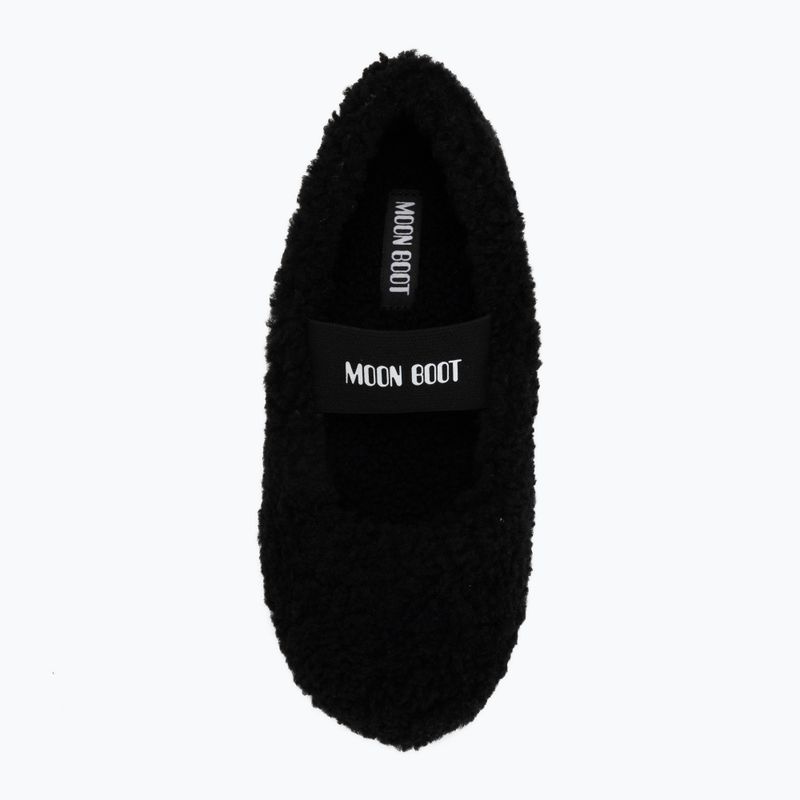 Balerini de damă Moon Boot Shearling Ballerina negri 5