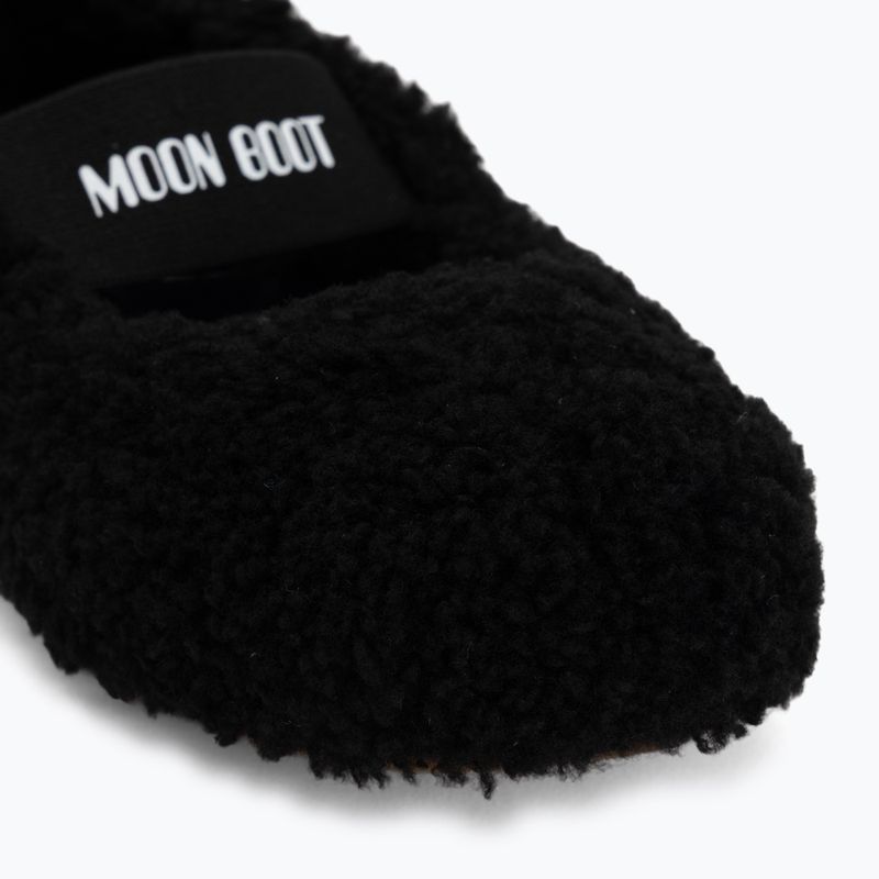 Balerini de damă Moon Boot Shearling Ballerina negri 7