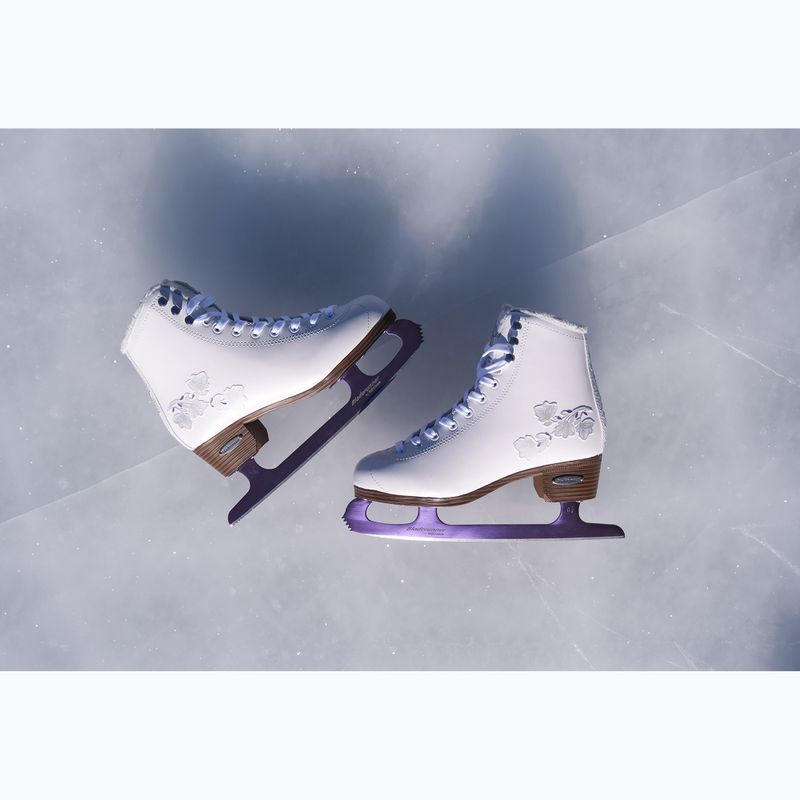 Patine artistice pentru femei Bladerunner Diva white/purple 7