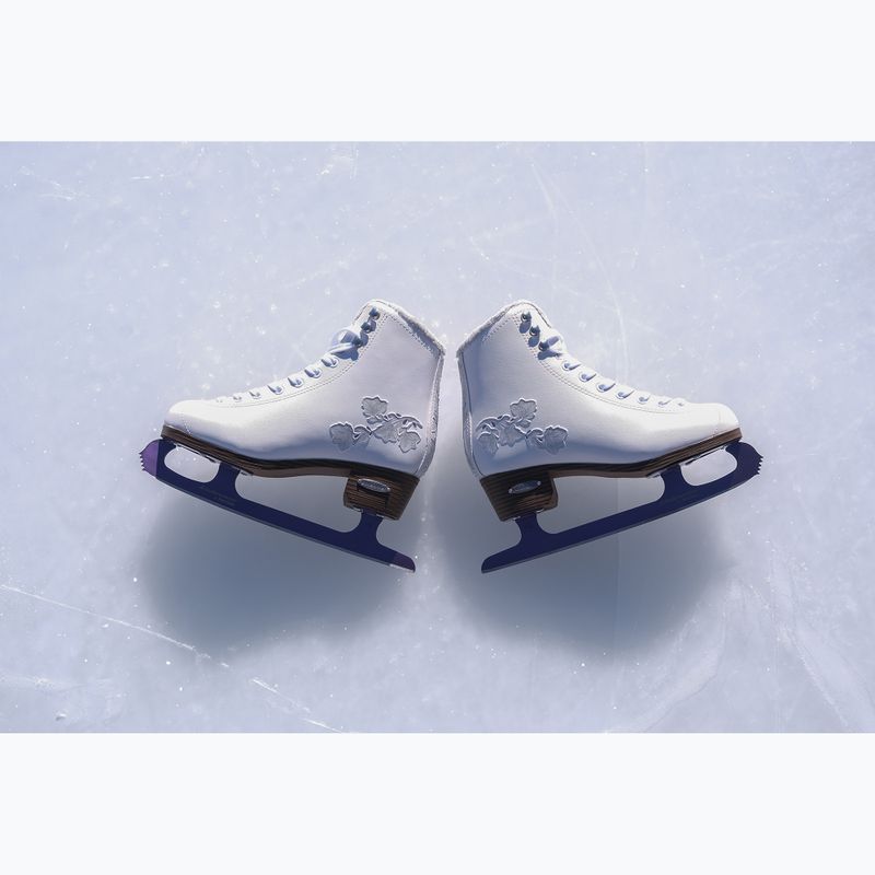 Patine artistice pentru femei Bladerunner Diva white/purple 8