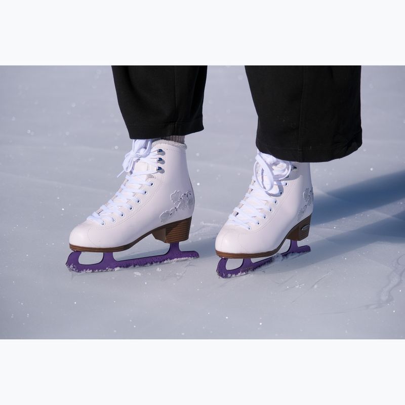 Patine artistice pentru femei Bladerunner Diva white/purple 9