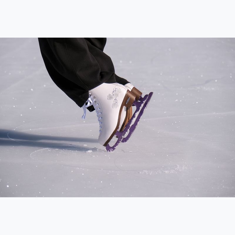 Patine artistice pentru femei Bladerunner Diva white/purple 10