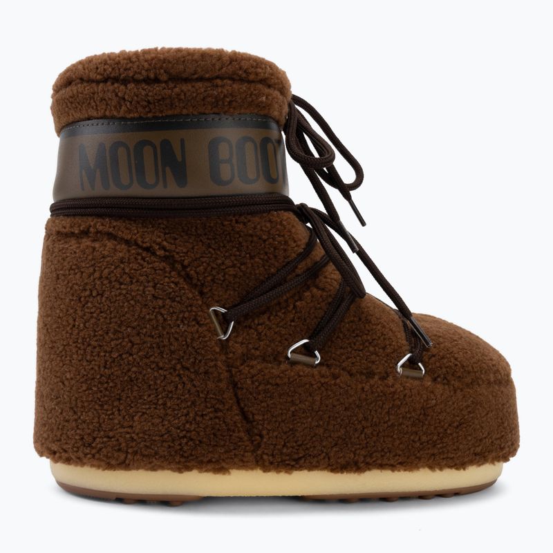 Ghete pentru femei Moon Boot Icon Low Fleece brown 2
