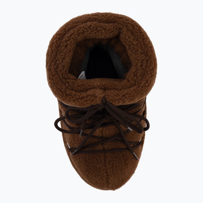 Ghete pentru femei Moon Boot Icon Low Fleece brown 5