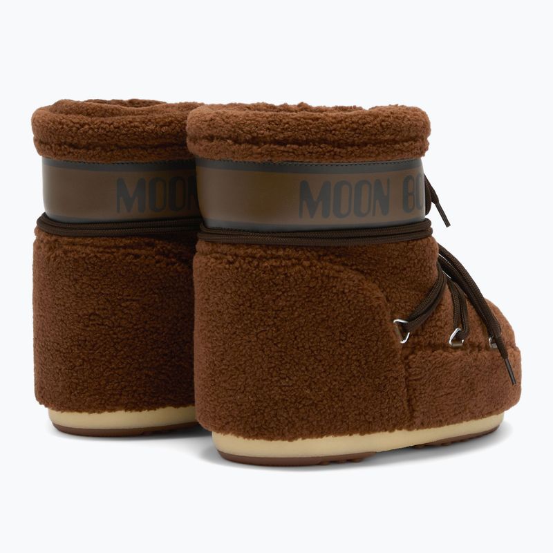 Ghete pentru femei Moon Boot Icon Low Fleece brown 2