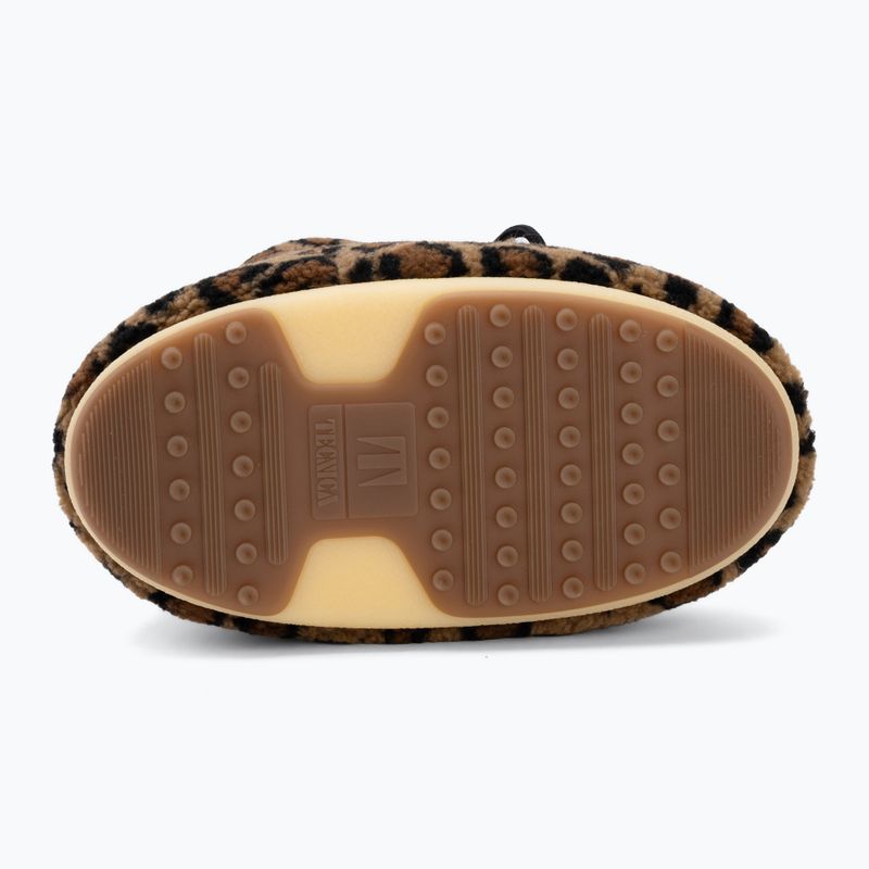 Ghete pentru femei Moon Boot Icon Low Fleece Leopard cognac/cocoa 4