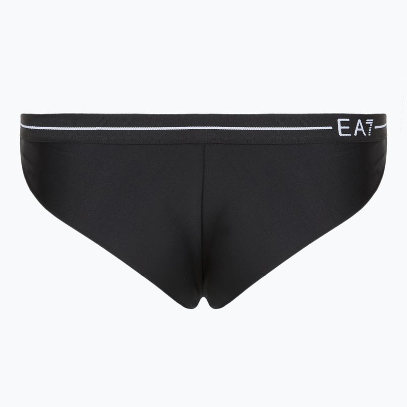 Costum de baie din două piese pentru femei EA7 Emporio Armani Logo Tape Bikini Triangle black 7