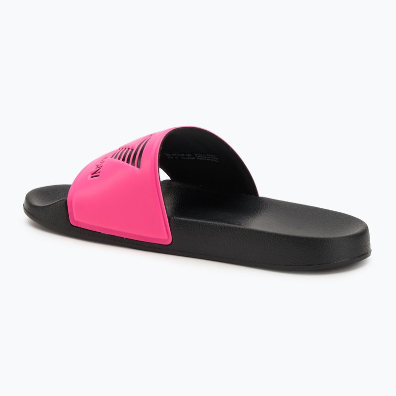 Papuci EA7 Emporio Armani Water Sports Visibility pink fluo / black 3
