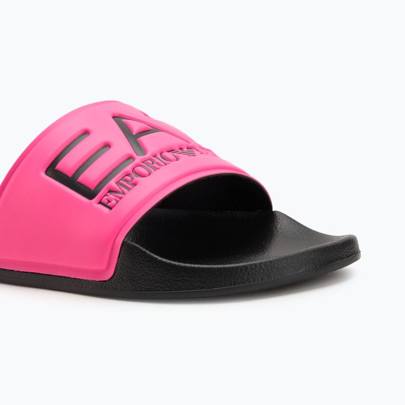 Papuci EA7 Emporio Armani Water Sports Visibility pink fluo / black 7