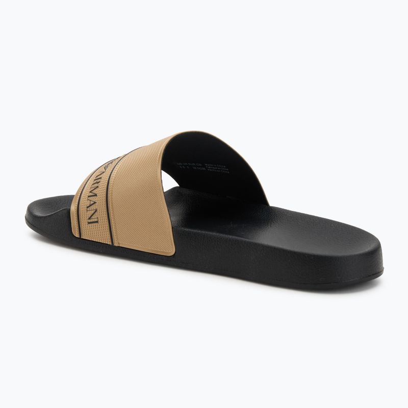 Papuci EA7 Emporio ArmaniWater Sports Tape black / gold 3