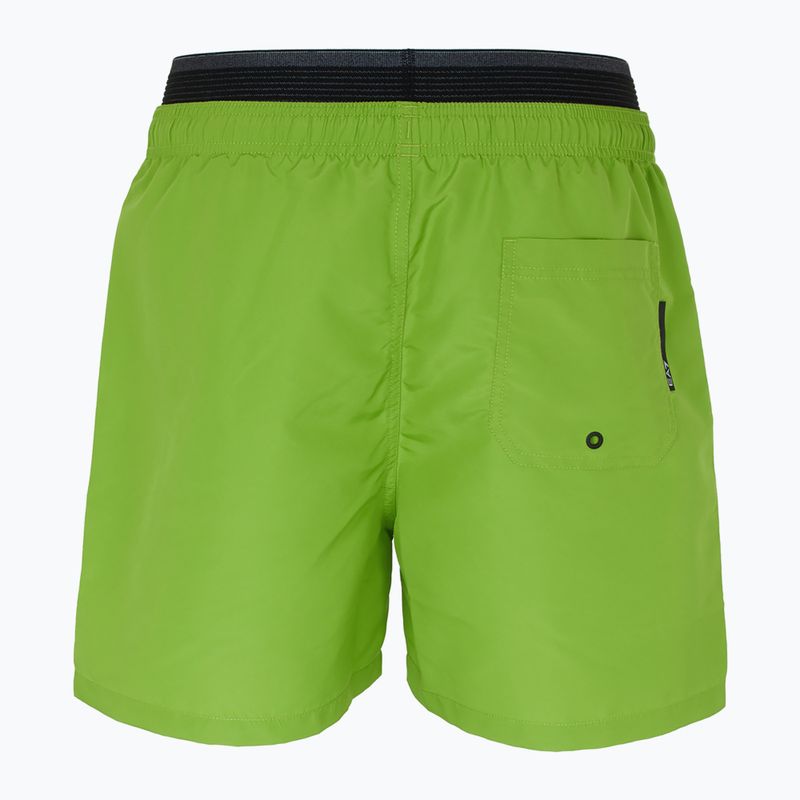 Șort de înot pentru bărbați EA7 Emporio Armani Logo Tape Boxer titanite 2