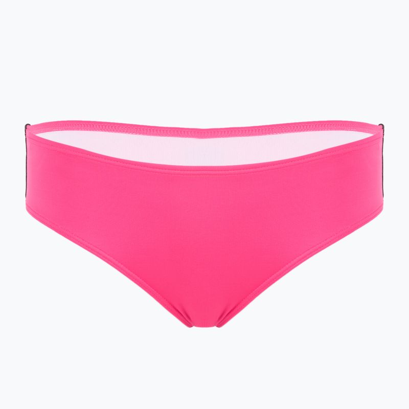 Costum de baie din două piese pentru femei EA7 Emporio Armani Logo Tape Bikini Top neon pink 6