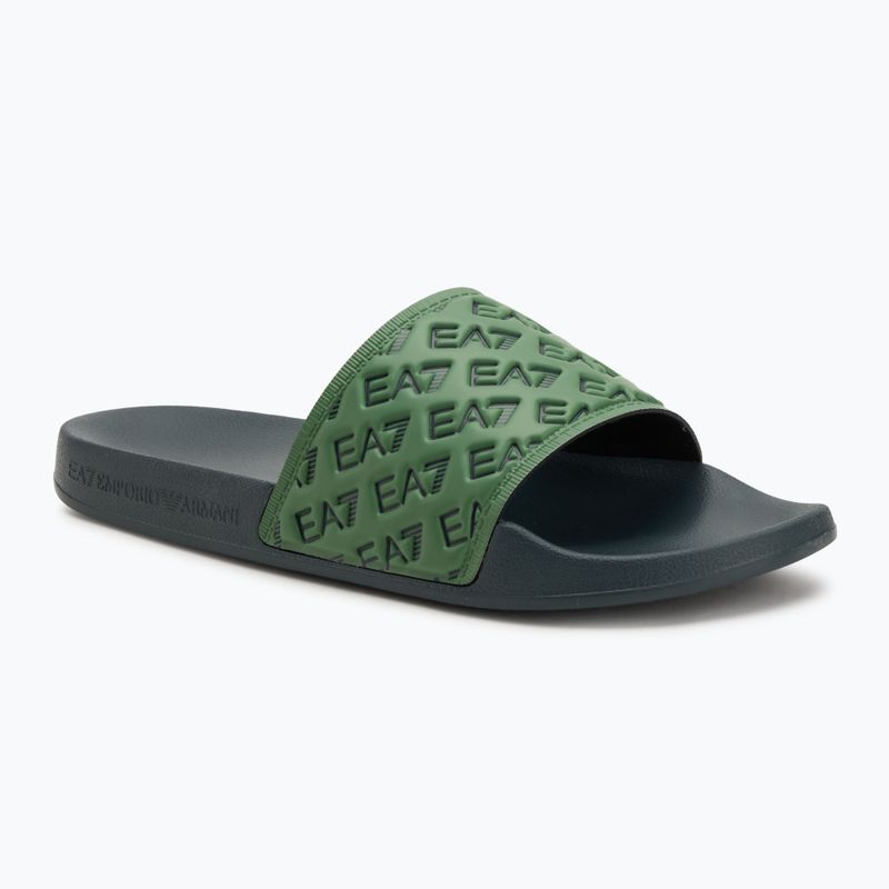 Papuci EA7 Emporio Armani Water Sports All Over urban chic / english ivy