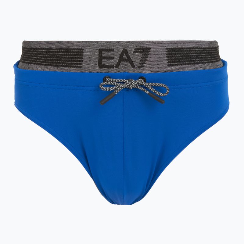Slip de înot pentru bărbați EA7 Emporio Armani Logo Tape Brief turkish sea