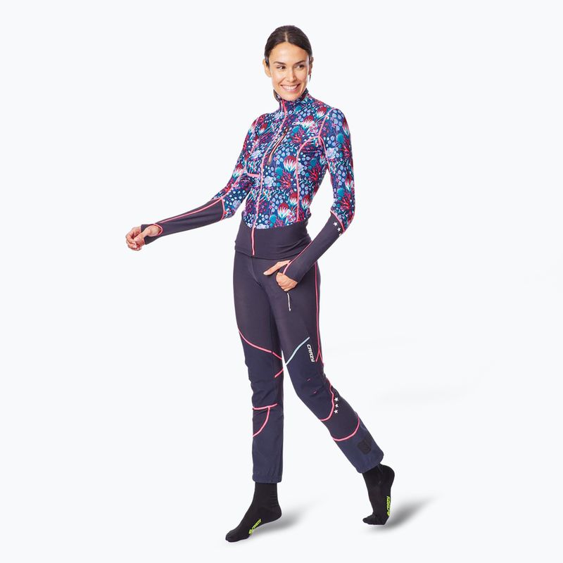 Bluză pentru femei  Crazy Oxygen Printed print leila blue 3